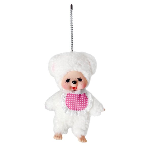 Sekiguchi Handbags - NEW Monchhichi Baby Cham Cham Bear Plush Mascot Keychain